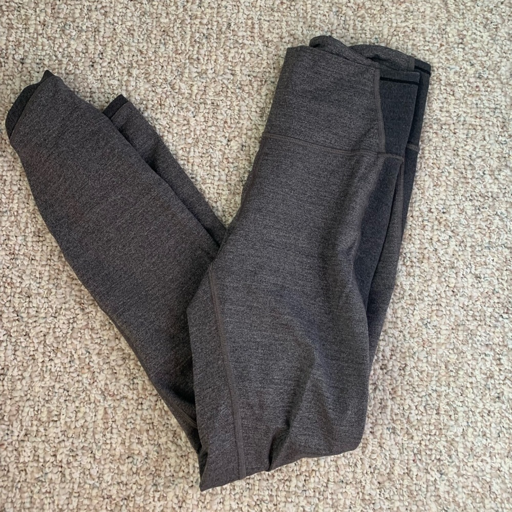 Lululemon Grey Leggings - Size 6